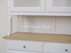 CR87 AL Credenza Con Alzata 3 Ante Piano Rovere Angoli Smussati 09